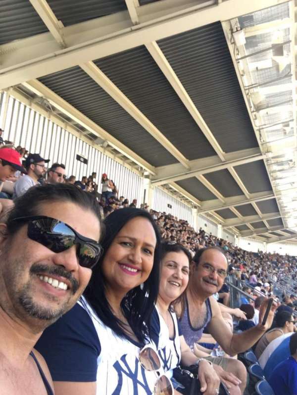 Yankee Stadium, section: 413, row: 6, seat: 9 10 11 12