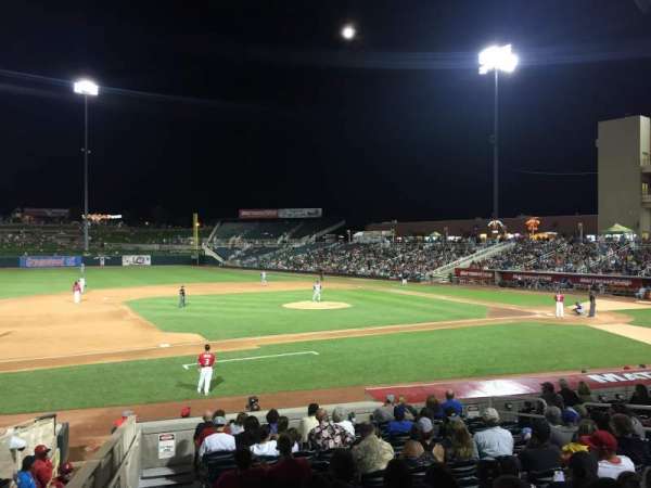 Isotopes Park, section: 113, row: 15