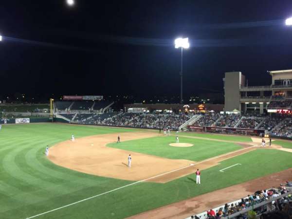 Isotopes Park, section: 205, row: 5