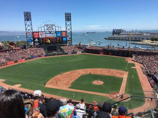 Oracle Park, section: VR320, row: 5, seat: 3