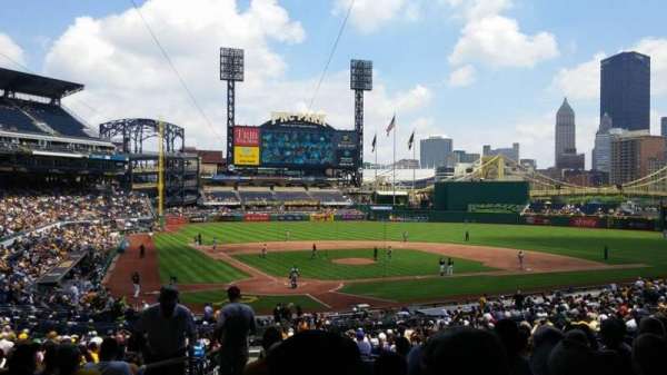 PNC Park, section: 114, row: BB, seat: 34