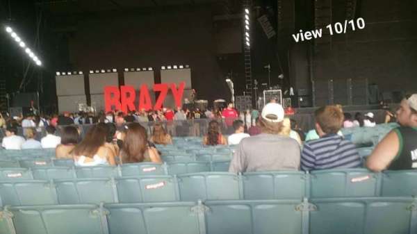Dos Equis Pavilion, section: 101, row: W, seat: 7