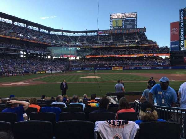 Citi Field, section: 11, row: 2, seat: 8