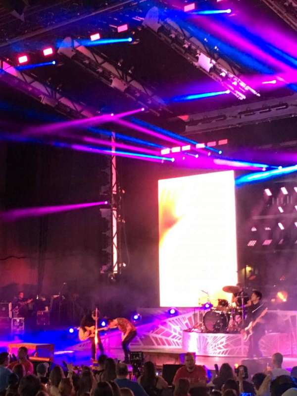 PNC Bank Arts Center, section: 101, row: R, seat: 8