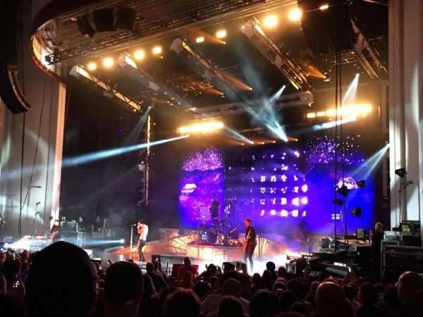 PNC Bank Arts Center, section: 101, row: R, seat: 8