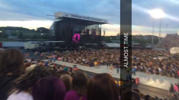 Hershey Park Stadium, section: 6, row: J, seat: 8
