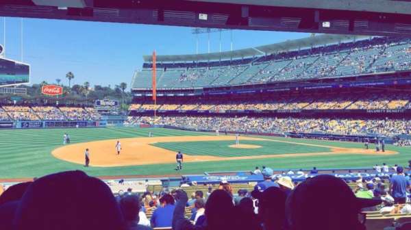 Dodger Stadium, section: 27FD, row: W, seat: 3