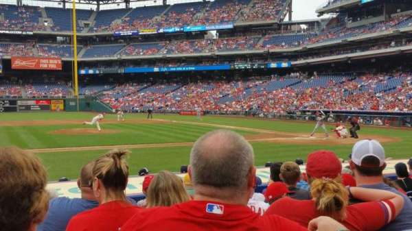 Citizens Bank Park, section: 130, row: 9, seat: 17