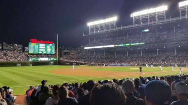 Wrigley Field, section: 107, row: 2, seat: 14