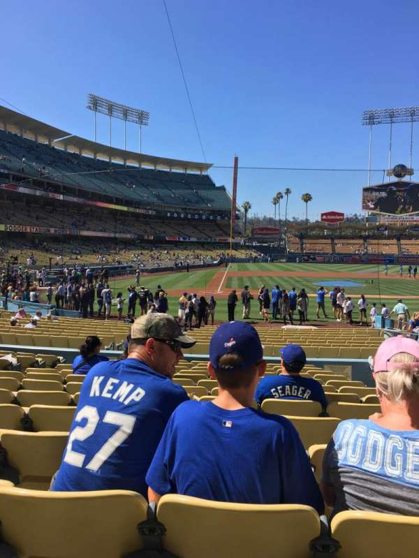 Dodger Stadium, section: 10FD, row: N, seat: 10