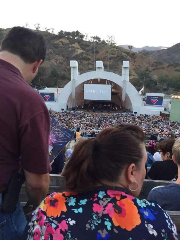 Hollywood Bowl, section: M2, row: 11, seat: 120