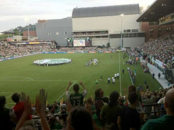 Providence Park, section: 210, row: C, seat: 6