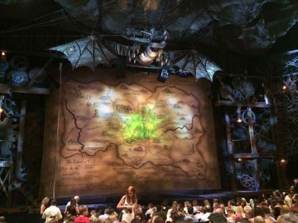 Gershwin Theatre, section: Orchestra C, row: K, seat: 101