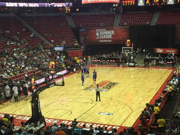 Thomas & Mack Center, section: 110, row: R, seat: 15