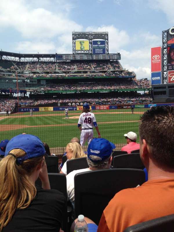 Citi Field, section: B, row: 5, seat: 19
