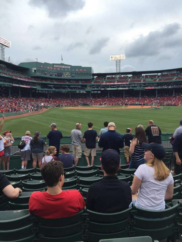 Fenway Park, section: Bleacher 43, row: 7, seat: 7
