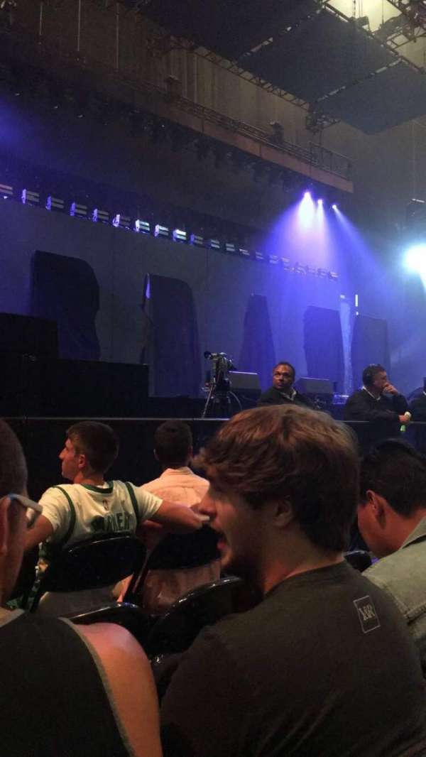 Bridgestone Arena, section: Floor 3, row: 4, seat: 9