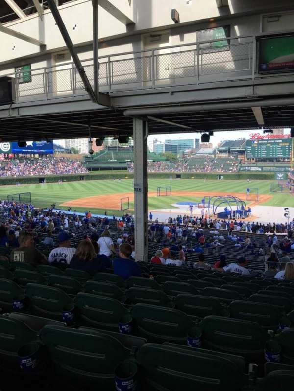 Wrigley Field, section: 215, row: 19, seat: 14