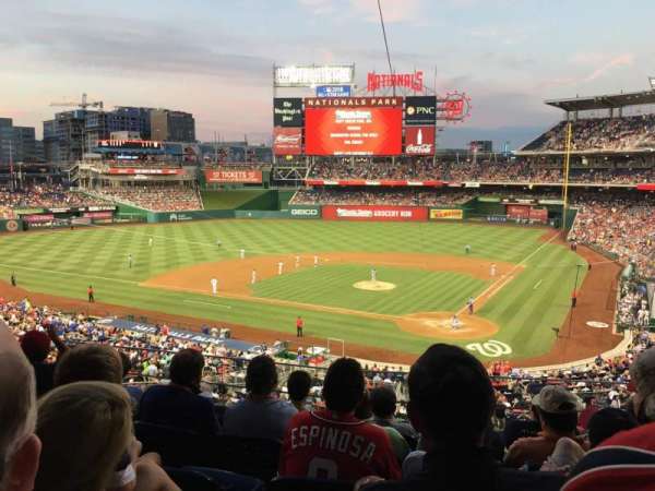 Nationals Park, section: 211, row: F, seat: 7