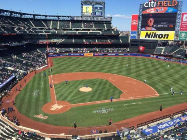 Citi Field, section: 411, row: 4, seat: 13