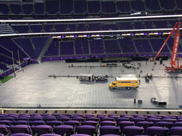 U.S. Bank Stadium, section: C9, row: 9, seat: 7