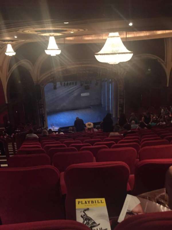 broadway theatre - 53rd street, section: Rear Mezzanine L, row: R