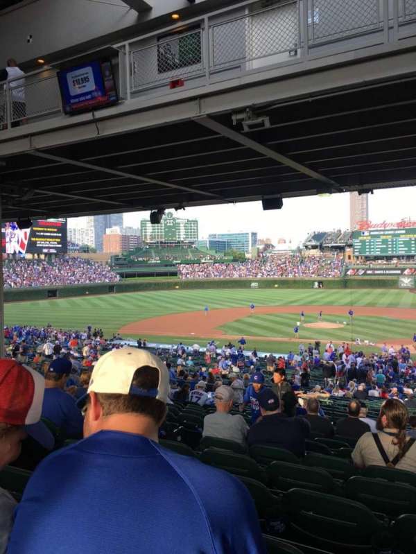 Wrigley Field, section: 214, row: 15, seat: 5