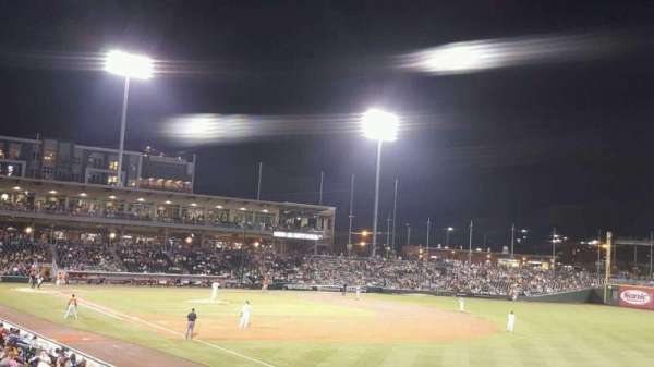 Truist Field, section: 102, row: V, seat: 22