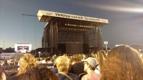 Hershey Park Stadium, section: H, row: 6, seat: 42