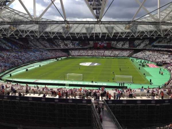 London Stadium, section: 252, row: 51, seat: 818