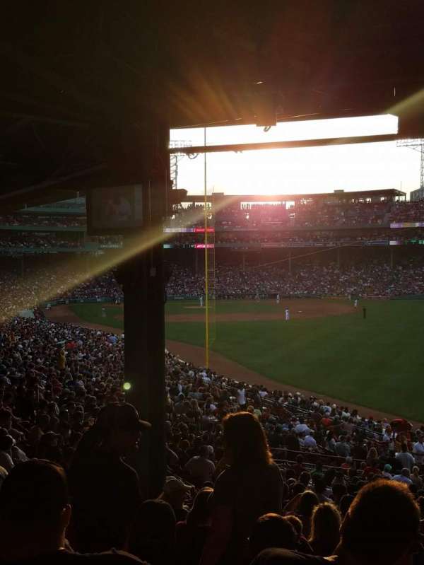 Fenway Park, section: GrandStand 4, row: 13, seat: 21