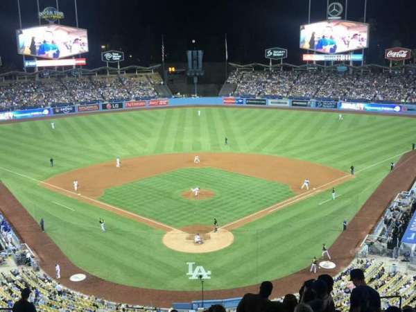 Dodger Stadium, section: 1RS, row: R, seat: 11