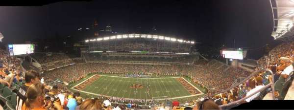Paycor Stadium, section: 310, row: 22, seat: 5