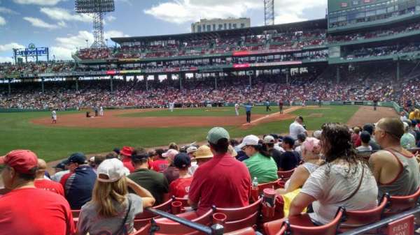 Fenway Park, section: Loge Box 162, row: BB, seat: 1