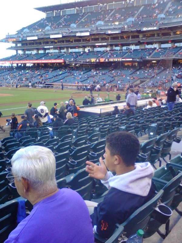 Oracle Park, section: 125, row: 14, seat: 10