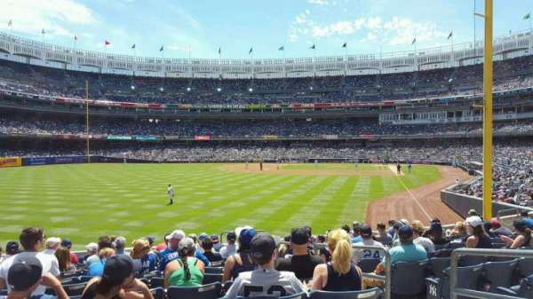 Yankee Stadium, section: 133, row: 12, seat: 4