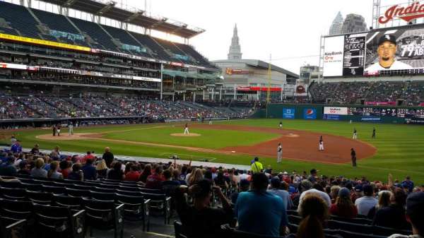 Progressive Field, section: 138, row: CC, seat: 7-8