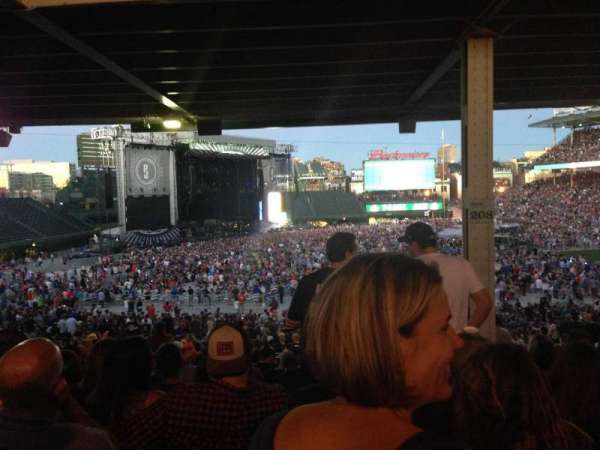 Wrigley Field, section: 208