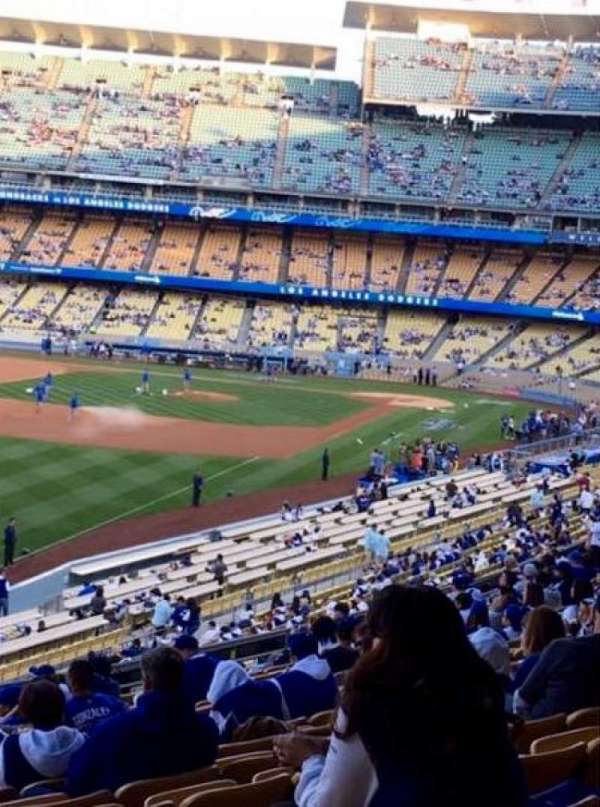 Dodger Stadium, section: 161LG, row: M, seat: 7