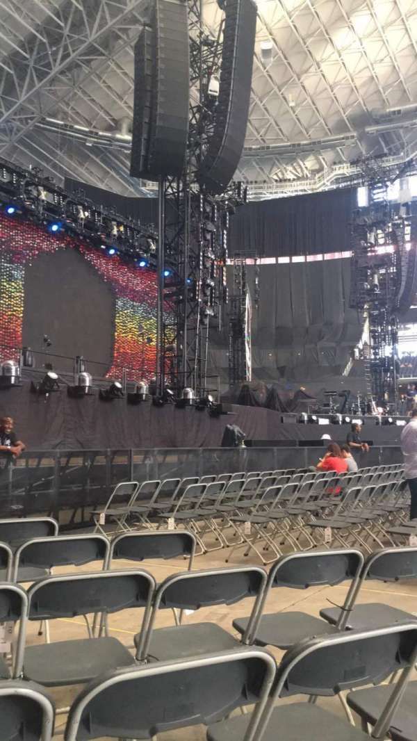 AT&T Stadium, section: Floor E, row: 8, seat: 9