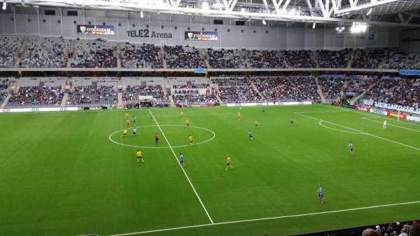 3Arena, Stockholm, section: B307, row: 4, seat: 290