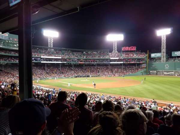 Fenway Park, section: Grandstand 10, row: 5, seat: 8