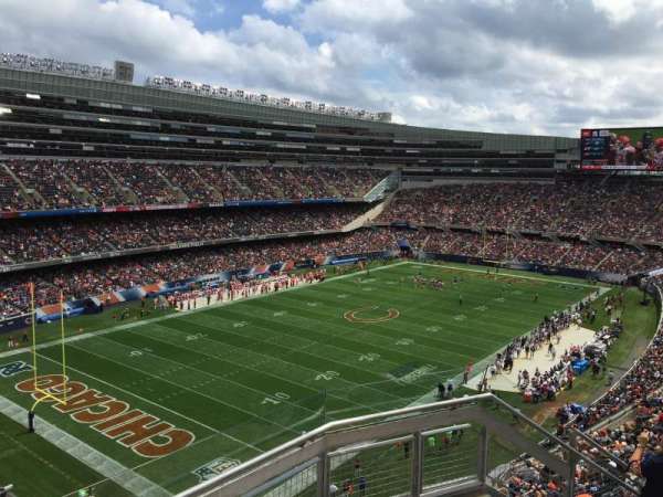 Soldier Field, section: 445, row: 3, seat: 18