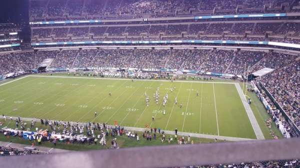 Lincoln Financial Field, section: 204, row: 1, seat: 7