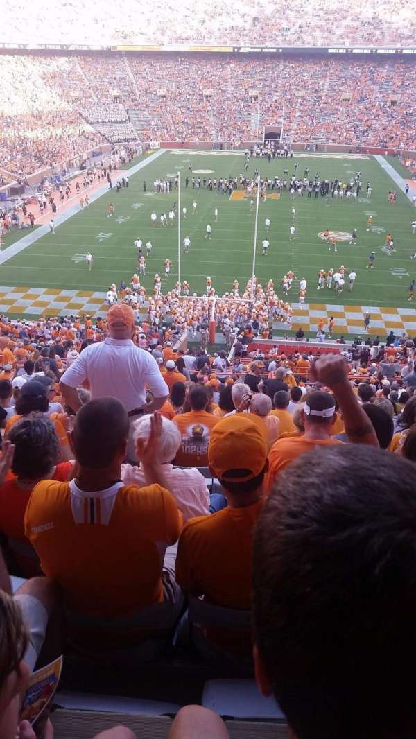 Neyland Stadium, section: Y8, row: 45, seat: 5