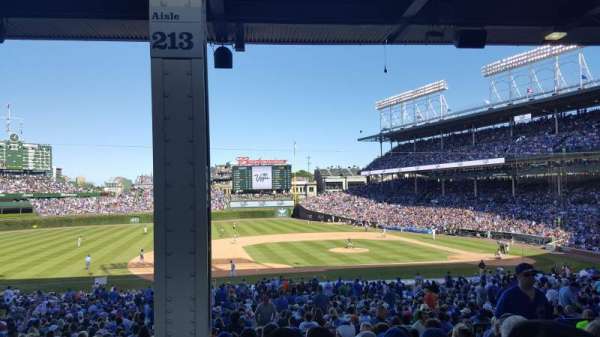 Wrigley Field, section: 210, row: 10, seat: 19