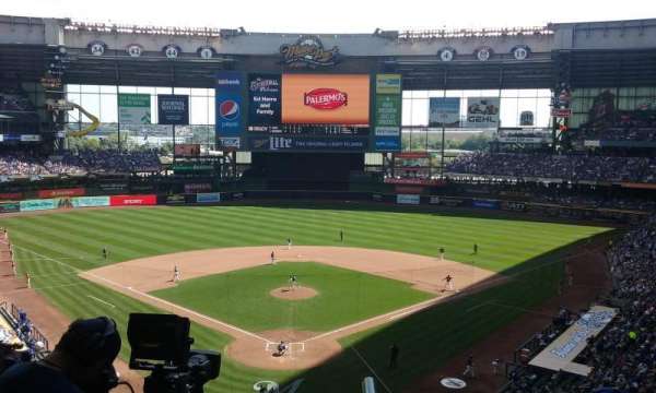 American Family Field, section: 329, row: 4, seat: 4