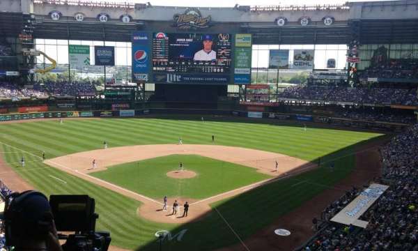 American Family Field, section: 329, row: 4, seat: 4