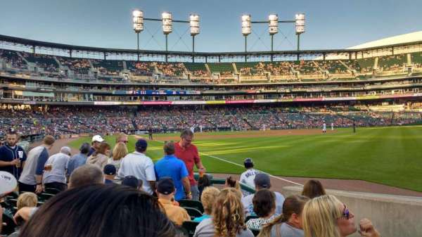 Comerica Park, section: 113, row: 9, seat: 12