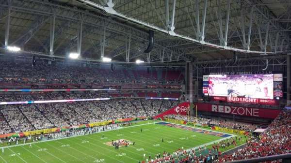 State Farm Stadium, section: 418, row: A, seat: 20